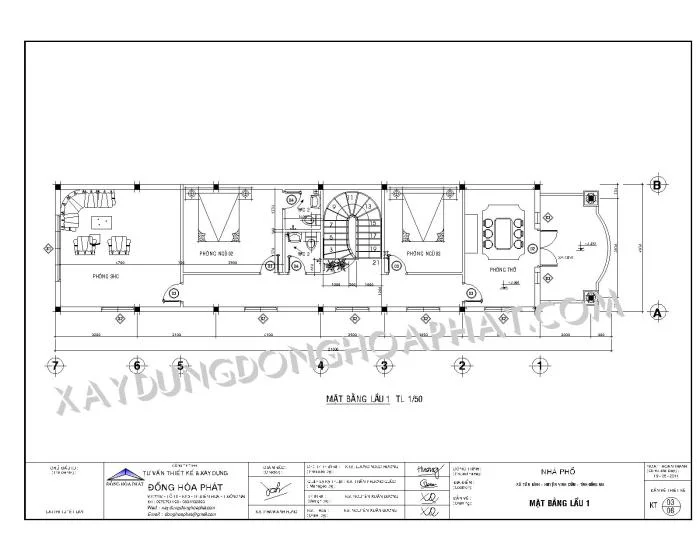 Nhà phố 2 tầng