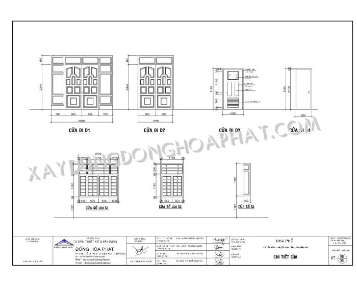 Nhà phố 2 tầng