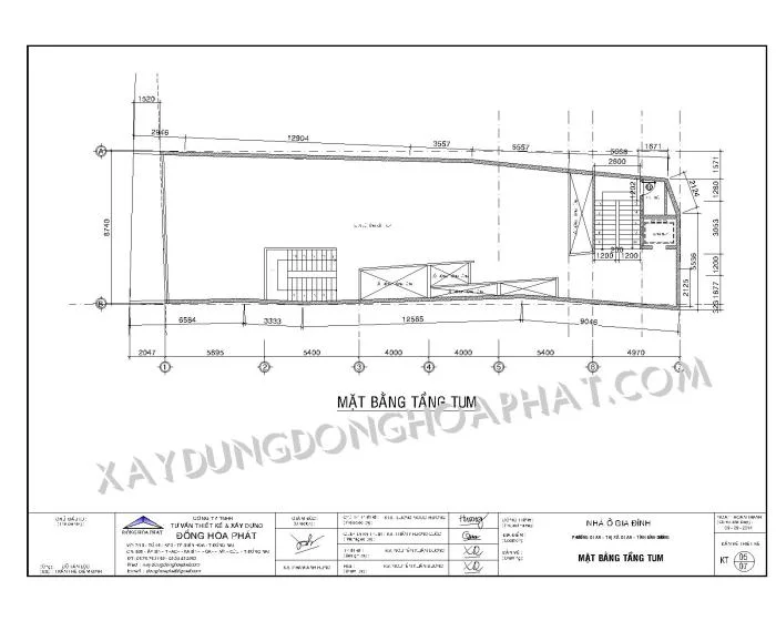 Trung tâm ngoại ngữ 6 tầng - Dĩ An - Bình Dương